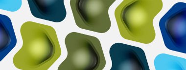 Beyaz arka planda renkli ok şekilleri. Minimum geometrik soyut arkaplan. Duvar kağıdı afişi veya iniş sayfası için vektör illüstrasyonu