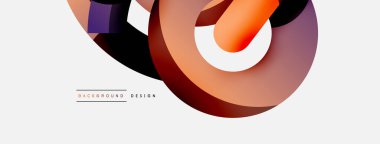 Soyut arkaplanı çember içine al. Duvar kağıdı afişi arkaplan kartı veya iniş sayfası için vektör illüstrasyonu