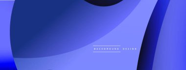 Yaratıcı geometrik duvar kağıdı. Asgari soyut arkaplan. Duvar kağıdı arkaplanı veya iniş sayfası için daire ve dalga kompozisyon vektör çizimi