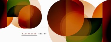 Geometrik asgari duvar kağıdı. Geometrik şekiller. Duvar kağıdı afişi veya iniş sayfası için vektör illüstrasyonu