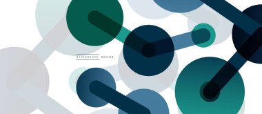 Ağ konsepti soyut arka plan. Nokta bağlantısı. Büyük veri fikri. Duvar kağıdı, afiş, arkaplan veya iniş için iş şablonu