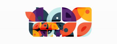 Çizgiler, kareler, daireler ve üçgenler. Duvar kağıdı, pankart, arkaplan, sunum veya iniş sayfası için Geometrik soyut arkaplan