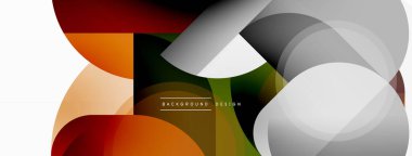 Geometrik asgari duvar kağıdı. Geometrik şekiller. Duvar kağıdı afişi veya iniş sayfası için vektör illüstrasyonu