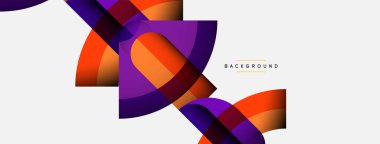 Moda şekilleri, renk minimal tasarım bileşimi, duvar kağıdı afişi veya iniş sayfası için çizgiler ve gölgeler