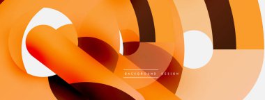 Soyut arkaplanı çember içine al. Duvar kağıdı afişi arkaplan kartı veya iniş sayfası için vektör illüstrasyonu