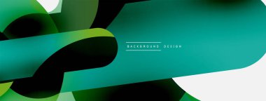 Soyut arkaplanı çember içine al. Duvar kağıdı afişi arkaplan kartı veya iniş sayfası için vektör illüstrasyonu