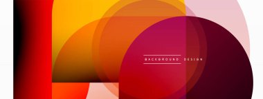 Geometrik asgari duvar kağıdı. Geometrik şekiller. Duvar kağıdı afişi veya iniş sayfası için vektör illüstrasyonu