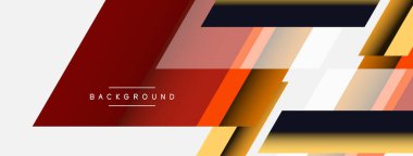 Geçmişi. Geometrik köşegen şekiller ve çizgiler soyut bileşim. Duvar kağıdı afişi veya iniş sayfası için vektör illüstrasyonu