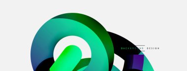 Soyut arkaplanı çember içine al. Duvar kağıdı afişi arkaplan kartı veya iniş sayfası için vektör illüstrasyonu