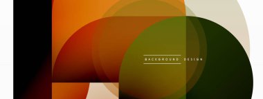 Geometrik asgari duvar kağıdı. Geometrik şekiller. Duvar kağıdı afişi veya iniş sayfası için vektör illüstrasyonu