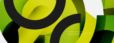 Soyut arkaplanı çember içine al. Duvar kağıdı afişi arkaplan kartı veya iniş sayfası için vektör illüstrasyonu