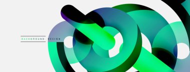 Soyut arkaplanı çember içine al. Duvar kağıdı afişi arkaplan kartı veya iniş sayfası için vektör illüstrasyonu