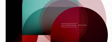 Geometrik asgari duvar kağıdı. Geometrik şekiller. Duvar kağıdı afişi veya iniş sayfası için vektör illüstrasyonu