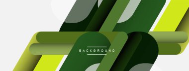 Soyut arkaplan. Yuvarlak şekiller, gri arkaplanda çizgiler. Duvar kağıdı afişi veya iniş sayfası için vektör illüstrasyonu