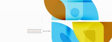 Çizgiler, kareler, daireler ve üçgenler. Duvar kağıdı, pankart, arkaplan, sunum veya iniş sayfası için Geometrik soyut arkaplan