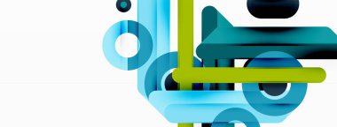 Çizgiler geometrik arkaplan. Çizgiler ve halkalar kompozisyon iş şablonu Duvar kağıdı, afiş, arkaplan veya iniş için