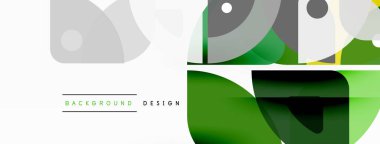 Çizgiler, kareler, daireler ve üçgenler. Duvar kağıdı, pankart, arkaplan, sunum veya iniş sayfası için Geometrik soyut arkaplan