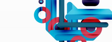 Çizgiler geometrik arkaplan. Çizgiler ve halkalar kompozisyon iş şablonu Duvar kağıdı, afiş, arkaplan veya iniş için