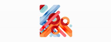 Çizgiler geometrik arkaplan. Çizgiler ve halkalar kompozisyon iş şablonu Duvar kağıdı, afiş, arkaplan veya iniş için