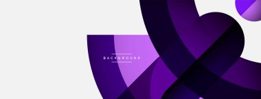 Geometrik soyut arkaplan. Duvar kağıdı arkaplanı veya iniş sayfası için yuvarlak şekiller, daireler, satır bileşimi