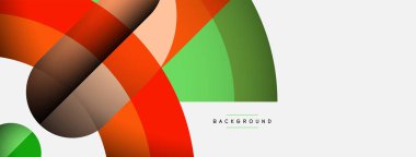 Moda şekilleri, renk minimal tasarım bileşimi, duvar kağıdı afişi veya iniş sayfası için çizgiler ve gölgeler