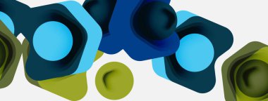 Beyaz arka planda renkli ok şekilleri. Minimum geometrik soyut arkaplan. Duvar kağıdı afişi veya iniş sayfası için vektör illüstrasyonu