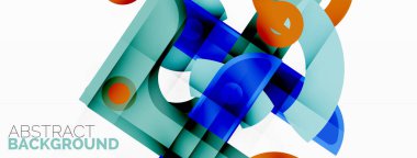 Renkli geometrik çizgiler, soyut arkaplan çizgileri. Duvar kağıdı, afiş ve sunum için en küçük geometrik şablon