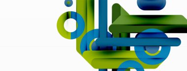 Çizgiler geometrik arkaplan. Çizgiler ve halkalar kompozisyon iş şablonu Duvar kağıdı, afiş, arkaplan veya iniş için