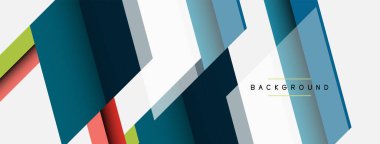 Geçmişi. Geometrik köşegen şekiller ve çizgiler soyut bileşim. Duvar kağıdı afişi veya iniş sayfası için vektör illüstrasyonu