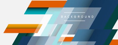 Geçmişi. Geometrik köşegen şekiller ve çizgiler soyut bileşim. Duvar kağıdı afişi veya iniş sayfası için vektör illüstrasyonu