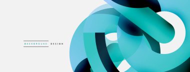 Soyut arkaplanı çember içine al. Duvar kağıdı afişi arkaplan kartı veya iniş sayfası için vektör illüstrasyonu