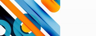 Çizgiler geometrik arkaplan. Çizgiler ve halkalar kompozisyon iş şablonu Duvar kağıdı, afiş, arkaplan veya iniş için