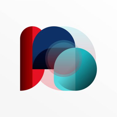 Yuvarlak üçgen çizgileri ve daireleri şekillendirir. Duvar kağıdı afişi arkaplanı veya iniş sayfası için Geometrik vektör çizimi