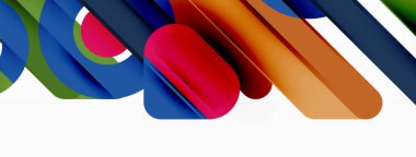 Çizgiler geometrik arkaplan. Çizgiler ve halkalar kompozisyon iş şablonu Duvar kağıdı, afiş, arkaplan veya iniş için