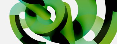 Soyut arkaplanı çember içine al. Duvar kağıdı afişi arkaplan kartı veya iniş sayfası için vektör illüstrasyonu