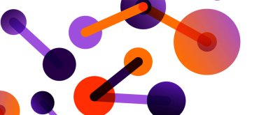 Ağ konsepti soyut arka plan. Nokta bağlantısı. Büyük veri fikri. Duvar kağıdı, afiş, arkaplan veya iniş için iş şablonu