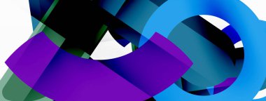 Renkli geometrik çizgiler, soyut arkaplan çizgileri. Duvar kağıdı, afiş ve sunum için en küçük geometrik şablon