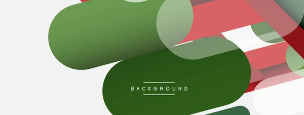 Abstract background. Round shapes, lines compositions on grey backdrop. Vector illustration for wallpaper banner background or landing page — Stock Vector