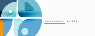 Çizgiler, kareler, daireler ve üçgenler. Duvar kağıdı, pankart, arkaplan, sunum veya iniş sayfası için Geometrik soyut arkaplan