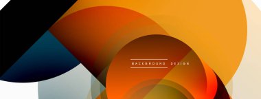 Geometrik asgari duvar kağıdı. Geometrik şekiller. Duvar kağıdı afişi veya iniş sayfası için vektör illüstrasyonu