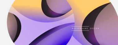 Orijinal duvar kağıdı. Esasen karmaşık bir geçmiş. Duvar kağıdı arkaplanı veya iniş sayfası için hareket konsepti bileşimi vektör çizimi