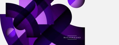 Moda şekilleri, renk minimal tasarım bileşimi, duvar kağıdı afişi veya iniş sayfası için çizgiler ve gölgeler