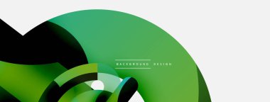 Soyut arkaplanı çember içine al. Duvar kağıdı afişi arkaplan kartı veya iniş sayfası için vektör illüstrasyonu