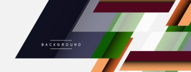 Geçmişi. Geometrik köşegen şekiller ve çizgiler soyut bileşim. Duvar kağıdı afişi veya iniş sayfası için vektör illüstrasyonu