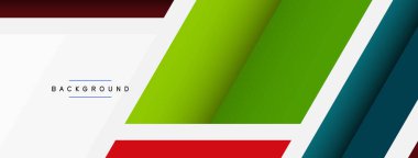 Geçmişi. Geometrik köşegen şekiller ve çizgiler soyut bileşim. Duvar kağıdı afişi veya iniş sayfası için vektör illüstrasyonu