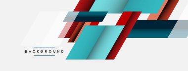 Geçmişi. Geometrik köşegen şekiller ve çizgiler soyut bileşim. Duvar kağıdı afişi veya iniş sayfası için vektör illüstrasyonu