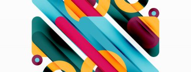 Çizgiler geometrik arkaplan. Çizgiler ve halkalar kompozisyon iş şablonu Duvar kağıdı, afiş, arkaplan veya iniş için