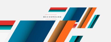 Geçmişi. Geometrik köşegen şekiller ve çizgiler soyut bileşim. Duvar kağıdı afişi veya iniş sayfası için vektör illüstrasyonu