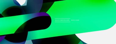 Soyut arkaplanı çember içine al. Duvar kağıdı afişi arkaplan kartı veya iniş sayfası için vektör illüstrasyonu