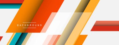 Geçmişi. Geometrik köşegen şekiller ve çizgiler soyut bileşim. Duvar kağıdı afişi veya iniş sayfası için vektör illüstrasyonu